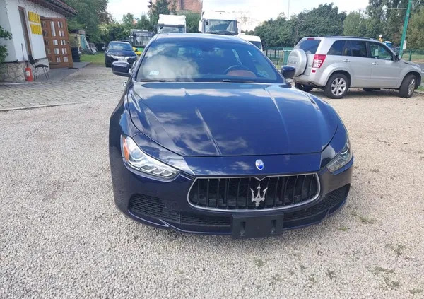 maserati Maserati Ghibli cena 98900 przebieg: 100000, rok produkcji 2014 z Katowice